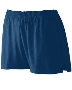 a women's blue shorts with pockets