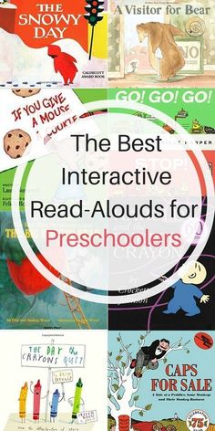 the best interactive read - alouds for preschoolers to learn how to use them