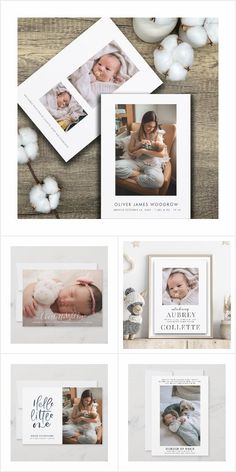 a collage of photos with the words hello baby on it and an image of a baby