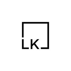 the letter k is made up of black and white letters, which appear to be linked together