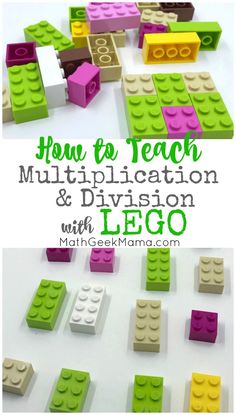 how to teach multiplication and division with lego