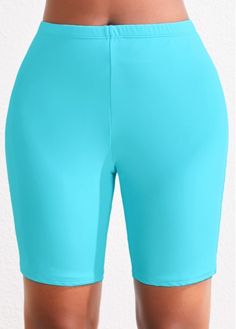 Color:Neon Blue;Size:1X;Size:2X;Size:3X;Package Contents:1 X Swim Shorts; Plus Size Overall Shorts, Suit Swimsuit, Plus Size Swim, Blue Jumpsuits, Dress Stores Online, Plus Size Activewear, Plus Size Swimsuits, Neon Blue, Plus Size Swimwear