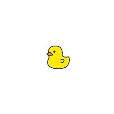 a yellow rubber duck sitting on top of a white surface