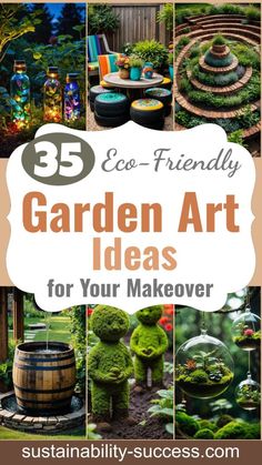 garden art ideas for your makeover