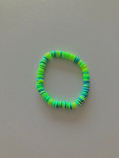 You can message me if you would like different colours Clay Bracelets, Bracelet Craft, Bracelets Ideas, Bracelet Craft Diy, Random Pattern, Clay Bracelet, Beads Bracelet Design, Clay Bead, Bracelet Design