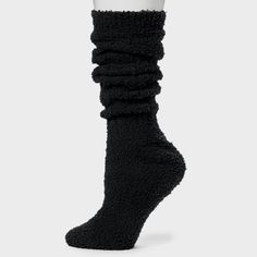 Keep your feet warm with the Women’s Cozy Slouch Crew Socks from Auden™ 4-10. These ultra plush, supremely soft socks are made from buttery soft yarns, ensure maximum comfort and warmth. Ribbed knit cuffs provide a secure fit that stays in place all day. The relaxed slouchy look is perfect for lounging at home or pairing with your favorite slippers or boots. Experience cozy, comfortable feet every day with these essential crew socks. Auden™: Fit for you in every way. Soft Knit Socks For Winter Loungewear, Soft Socks For Winter Loungewear, Super Soft Socks For Fall Loungewear, Soft Winter Socks For Loungewear, Snug Fit Socks For Fall Loungewear, Winter Comfortable Super Soft Socks, Comfy Super Soft Socks For Fall, Comfortable Cozy Leg Warmers, Comfortable Leg Warmers For Cold Weather