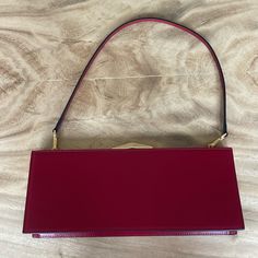 Nwt Jimmy Choo Leather Diamond Cocktail Clutch Bag H12cm X W29.5cm X D5cm Approx. Clasp Fastening Gold-Tone Hardware Interior Slip Pocket Made In Italy Detachable Strap Original Box And Dust Bag Included High-end Red Satchel Box Bag, Luxury Red Handheld Box Bag, Luxury Red Clutch Box Bag, High-end Red Rectangular Box Bag, Luxury Red Evening Bag With Removable Pouch, Luxury Red Evening Bag With Detachable Handle, Classic Red Rectangular Box Bag, Luxury Red Satchel Evening Bag, Luxury Red Box Bag For Office