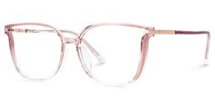 Rodz Square Pink Frame Glasses | Zeelool Optcial Pink Frame Glasses, Pink Eyeglasses, Pink Frame, Pink Frames, Light Spring, Frame Glasses, Optical Glasses, Square Design, Prescription Lenses