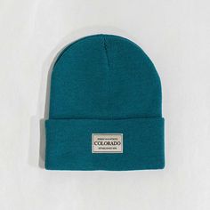 Color: Blue Mountain Adventure, Grey Beanie, Black And Navy, Gift Guide, Women's Accessories, Colorado, Color Blue, How To Memorize Things, Blue Color