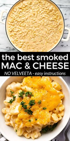 the best smoked mac and cheese no velveeta - easy instructions