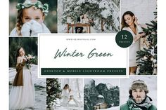 kzaravisual - Envato Elements Winter Green, Lightroom Presets Collection, Photoshop Actions