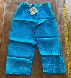 Vintage Bill Atkinson Glen Of Michigan Resort Wear | eBay Spring Blue Pants With Contrast Stitching, Blue Pants With Contrast Stitching For Spring, Blue Pants With Contrast Stitching, Blue Cotton Bottoms With Contrast Stitching, Blue Casual Bottoms With Contrast Stitching, Casual Blue Bottoms With Contrast Stitching, Blue Bottoms With Contrast Stitching For Summer, Stretch Cotton Bottoms With Contrast Stitching, Vintage Blue Cotton Bottoms