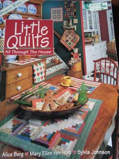 the book little quilts all through the house