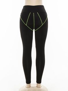 Sku CY-!29694 Material Polyester Style Leggings Feature Breathable Occasion Sports Seasons Spring , Summer , Autumn Type Yoga Bottoms Color FLUORESCENT GREEN,BLACK Size S,M,L Size chart: Please consult the size chart we provide for this item's measurements to help you decide which size to buy. Please note: There may be 1-3cm differ due to manual measurement. CMINCH Waist Hips Length S 64-70 76-88 91 M 68-74 80-92 93 L 72-78 84-96 95 Yoga Bottoms, Style Leggings, Boho Style Dresses, Yoga Activewear, Urban Looks, Style Minimalist, Kids Sweater, Cozy Fashion, Wide Waistband