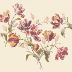 an image of flowers that are in the middle of some kind of wallpapers