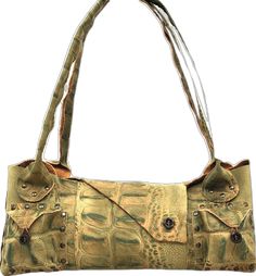 Luxury Medium Shoulder Bag With Removable Pouch, Designer Medium Satchel With Removable Pouch, Designer Green Leather Shoulder Bag, Designer Medium Shoulder Bag With Removable Pouch, Designer Green Shoulder Bag With Leather Handles, Luxury Medium Shoulder Bag For Daily Use, Designer Rectangular Hobo Bag With Removable Pouch, Designer Medium Shoulder Bag For Everyday Use, Luxury Medium Shoulder Bag For Evening