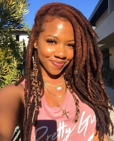 Woman Locs, Afro Hair Woman, Thick Locs, Body Wave Lace Front Wig, Wave Lace Front Wig, Dreadlock Hairstyles, Afro Hair, Locs Hairstyles