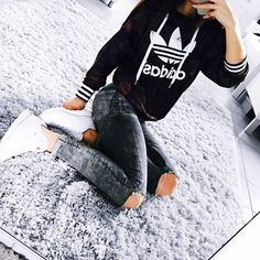 Adidas Clothing, Adidas Outfits, Looks Adidas, California Winter, Look Adidas, Comfy Clothes, Adidas Outfit, Pinterest Fashion, Outfit Aesthetic