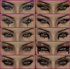 Carnaval Make-up, Make Up Kits, Eye Makeup Styles, Dramatic Eye Makeup, Cat Eye Makeup, Halloween Eyes