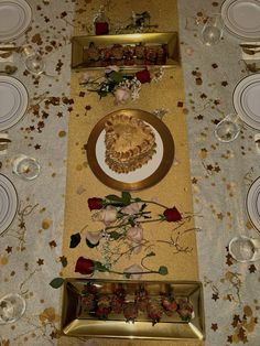 Bringing all the sparkle to the table with a 24K glitter theme! This dinner setup is giving luxe vibes with shimmering gold accents, glamorous touches, and a boujee feel that's perfect for a special night. Ready to dine in pure gold style! ✨🍽️💛

#24KGold #GlitterVibes #DinnerPartyGoals #BoujeeBlackGirl #Boujee #BoujeeAndBeachy #TablescapeInspo #LuxuryDining #GoldTheme #AestheticDinner #GlamTablescape Dinner Setup, Themed Dinner, Gold Theme, Dinner Themes, Dine In, Luxury Dining, Pure Gold, Dinner Table, Gold Style