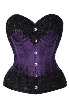 fb-feed Gothic Corset With Sweetheart Neckline And Corset Back, Gothic Corset With Sweetheart Neckline, Gothic Strapless Evening Corset, Gothic Strapless Corset For Evening, Elegant Purple Wedding Corset, Strapless Boned Bodice Corset For Costume Party, Purple Strapless Fitted Corset Dress, Purple Wedding Corset, Elegant Fitted Purple Corset