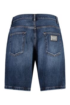 100% Cotton Luxury Denim Blue Bottoms With Five Pockets, Designer Dark Wash Denim Bottoms, Luxury Denim Straight Leg Bottoms, Luxury Straight Leg Denim Bottoms, Luxury Straight Leg Denim Blue Bottoms, Designer Denim Bottoms With Pockets, Stefano Gabbana, Officine Creative, Feminine Chic