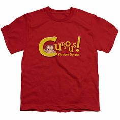 Curious George Curious Kids Youth T Shirt Licensed Classic Cartoon Tee Red Curious George Curious Kids Youth T Shirt Licensed Classic Cartoon Tee Red The Curious George Curious Kids Youth T Shirt Item Description: The Curious George Curious Kids Youth t-shirt is made from 100% pre-shrunk medium weight cotton.   Kids Youth t-shirt is made from 100% pre-shrunk medium weight cotton.  Every item we sell is original and fully licensed. If a shirt is designated as "distressed", the design contains int Curious Kids, Curious George, Classic Cartoons, Graphic Shirts, Kids Hoodie, Mens Tank Tops, Kids Tshirts, Hoodies Womens, Hoodies Men