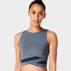 Sweaty Betty Sports Bra Tank In Blue. Size Small. New Without Tags. Retails For $57. Blue Supportive Sporty Crop Top, Blue Athleisure Crop Top For Sports, Sporty Blue Crop Top For Yoga, Blue Sportswear Crop Top For Yoga, Sporty High Stretch Blue Crop Top, Gray Sporty Crop Top For Gym, Sporty Gray Crop Top For Gym, Blue Sportswear Crop Top For Sports, Sporty Blue Crop Top For Workout