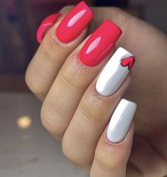 Nail Art Inspiration 9 #nails #naildesign #nailartistry #nailart #manicure #pedicure #nailsofinstagram #instanails #naillenspiration #nailtrends #nailgoals #prettynails #cutenails #fancynails #acrylicnails #gelnails #longnails #shorthnails #Valentine'sdaynails #Valentine'sday Coral Valentine Nails, Pink Rose Nail Art, Hot Pink Gel Nails, House Interior Makeover, Valentines Nails Designs, Gold Gel Nails, Interior Makeover, Bungalow Style House, February Nails