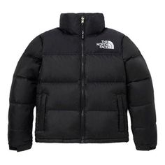 (WMNS) THE NORTH FACE Puffer Jacket 'Black' NJ1DQ85A Black Winter Travel Puffer Jacket, Black Fall Travel Puffer Jacket, Fall Travel Black Puffer Jacket, Black Puffer Outerwear For Travel, Black Casual Puffer Jacket For Travel, Casual Black Puffer Jacket For Travel, Black Puffer Jacket For Travel, Functional Black Puffer Jacket For Hiking, Black Functional Puffer Jacket For Hiking