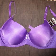 Bra New Tag Ma Mia Size 40d Purple Very Sexy All Details In The Photo. N Push Ap 90 % Polyester 10 % Spandex Purple Fitted Bra With Removable Pads, Fitted Purple Bra With Removable Pads, Purple Stretch Bra With Medium Bust Support, Stretch Purple Bra With Medium Bust Support, Fitted Full Cup Purple Bra, Purple Bras, Cute Bras, Sleep Wear, Bra Panty