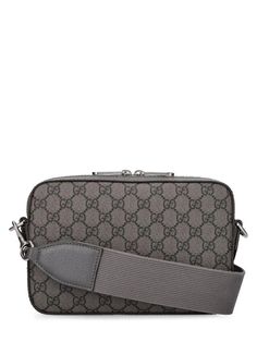 Height: 16cm Width: 24cm Depth: 4cm. Handle drop: 17cm. Gucci Cosmogonie. Adjustable, detachable strap. Detachable leather wrist strap. Top zip closure. Logo details. All over pattern placement may vary. Silver-colored metal hardware Gucci Luxury Shoulder Bag With Gunmetal Hardware, Luxury Gucci Shoulder Bag With Gunmetal Hardware, Gucci Pouch Shoulder Bag With Detachable Strap, Gucci Pouch Bag With Detachable Strap, Gucci Bag With Adjustable Strap For Business, Gucci Rectangular Shoulder Bag With Adjustable Strap, Modern Gucci Shoulder Bag With Detachable Strap, Modern Gucci Shoulder Bag With Removable Pouch, Gucci Luxury Shoulder Bag With Adjustable Strap