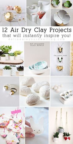 twelve diy clay projects that will inanify inspire you to do it all