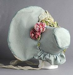 Одноклассники 1830s Fashion, Antique Hats, Love Hat, 자수 디자인, Historical Costume