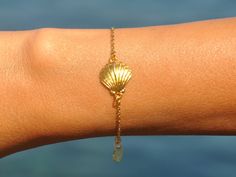 Cheap Gold Bracelets For Beach, Gold Seashell Bracelet, Gold Shell Bracelet, Bracelet Seashell, Bracelet Ocean, Ocean Bracelet, Seashell Bracelet, Beach Bracelet, Bracelet Pack