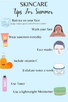 Refreshing Skincare, Summer Skin Care Tips, Tips For Summer, Summer Skincare Routine, Tips For Oily Skin, Lightweight Moisturizer, Moisturizer For Oily Skin, Skin Glowing