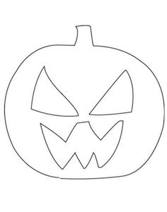 a black and white drawing of a pumpkin