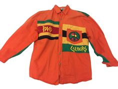 90's VTG Paco x Cross Colours Shirt - Button Down Long Sleeve African American. Vintage item - not perfect.  See photos! African American Vintage, Shirt Button, Not Perfect, Puma Jacket, American Vintage, Fashion Ideas, African American, Button Downs, Men's Polo Shirt