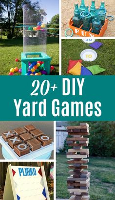 20 + diy yard games