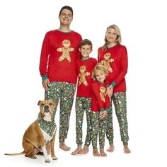 Tis the season for Christmas family fun - with these Jolly Jammies Gingerbread Man Christmas PJs. This 2-piece PJ set for toddlers is made of cozy green and red fabric, and these festive matching pajamas will keep your family toasty and jolly all holiday season with sizes for the whole fam (sold separately.) Perfect for caroling, trimming the tree, and snuggling up for a movie night! Don't forget to say cheesethese are the perfect pajamas for your family holiday card. Size: 3T.  Gender: unisex. Christmas Family Fun, Matching Sleepwear, Adult Christmas Pajamas, Pajamas Pants, Family Pajama Sets, Mens Pajamas Set, Christmas Pajama Set, Christmas Pjs