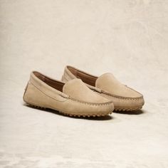 The Felize Suede - Suede Moccasin - Camel - M.Gemi Timeless Suede Loafers With Round Toe, Classic Moccasins With Suede Lining For Fall, Classic Fall Moccasins With Suede Lining, Suede Driving Loafers With Rubber Sole, Beige Suede Moccasins For Work, Suede Slip-on Driving Moccasins, Suede Slip-on Moccasins For Driving, Suede Moccasins With Rubber Sole For Driving, Beige Suede-lined Moccasins For Work