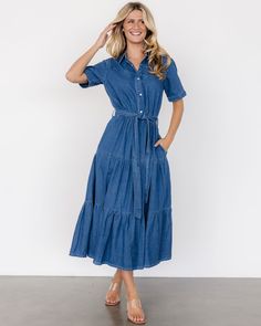 The girls have spoken + denim is the star of the season🌟 Our brand-new styles are ready to shine, joining effortlessly with your all-time favorite denim pieces😍 Shop now🛍️ Belted Medium Wash Denim Dress For Summer, Summer Belted Medium Wash Denim Dress, Summer Medium Wash Belted Denim Dress, Belted Blue Denim Summer Dress, Medium Wash Denim Midi Dress With Short Sleeves, Belted Dark Wash Dress For Spring, Spring Dark Wash Belted Dress, Denim Blue Belted Short Sleeve Dress, Denim Blue Short Sleeve Belted Dress