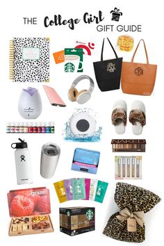 Christmas Wishlist Ideas College Girl, College Gift Basket For Girls, College Gift Guide, College Gift Ideas, College Gift Baskets, Dorm Gifts, Teen Gifts