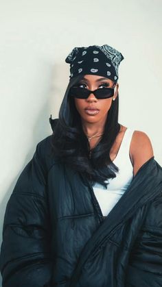 Chica Hip Hop, Aaliyah Outfits, Sevyn Streeter, Look Hip Hop, Black 90s Fashion, 90s Party Outfit, Happy 35th Birthday, Estilo Cholo