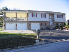 this is an image of a two story house