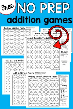 printable math worksheets for addition and subtraction with the same number