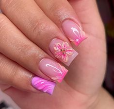 Square Acrylic Nails, Cute Nail Designs, Stylish Nails, Nail Ideas, Summer Nails, Hair And Nails