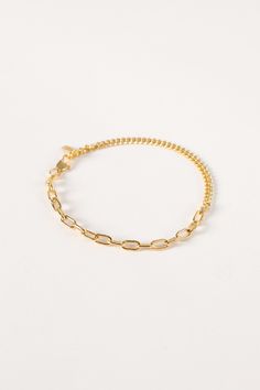 DETAILS   Get ready to dazzle with our Anna Bracelet in Gold! This fine chain bracelet with a dual link design â€“ a perfect blend of link chain and flat classic chain â€“ is the ultimate stylish statement.    fine chain bracelet  link chain and flat classic chain design  clasp closure  m aterial - 18k gold plated brass     MEASUREMENTS    length - 6.5" Satin Dresses Long, Satin Dresses Long Sleeve, Spring Wedding Guest, Winter Wedding Guests, Black Tie Wedding Guests, White Dress Shoes, Link Design, Essential Dress, Resort Dresses