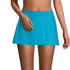 You'll be cute and covered at the beach or pool with this women's Lands' End swim skirt, featuring UPF 50 sun protection and a tummy control panel.Kohl's Lands' End Women's Swim Size ChartFinding the perfect fit and size for women's clothing requires basic measurements of your chest, waist, hips and inseam. Use this guide to learn more about sizing and everything Kohl's has to offer in women's fashion. You'll be cute and covered at the beach or pool with this women's Lands' End swim skirt, featu Solid Color Swim Dress With Built-in Shorts, Beach Season Swim Dress With Built-in Shorts, Blue Swim Skirt With Built-in Shorts, Lined Swim Skirt For Summer Sports, Summer Sports Lined Swim Skirt, Beach Mini Skirt With Built-in Shorts And Stretch, Blue Swim Skirt For Swimming, Summer Sports Skirt, Solid Skirted Swim Skirt For Beach