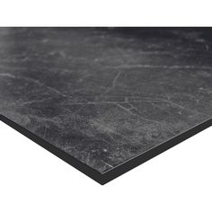 a black marble table top with white background